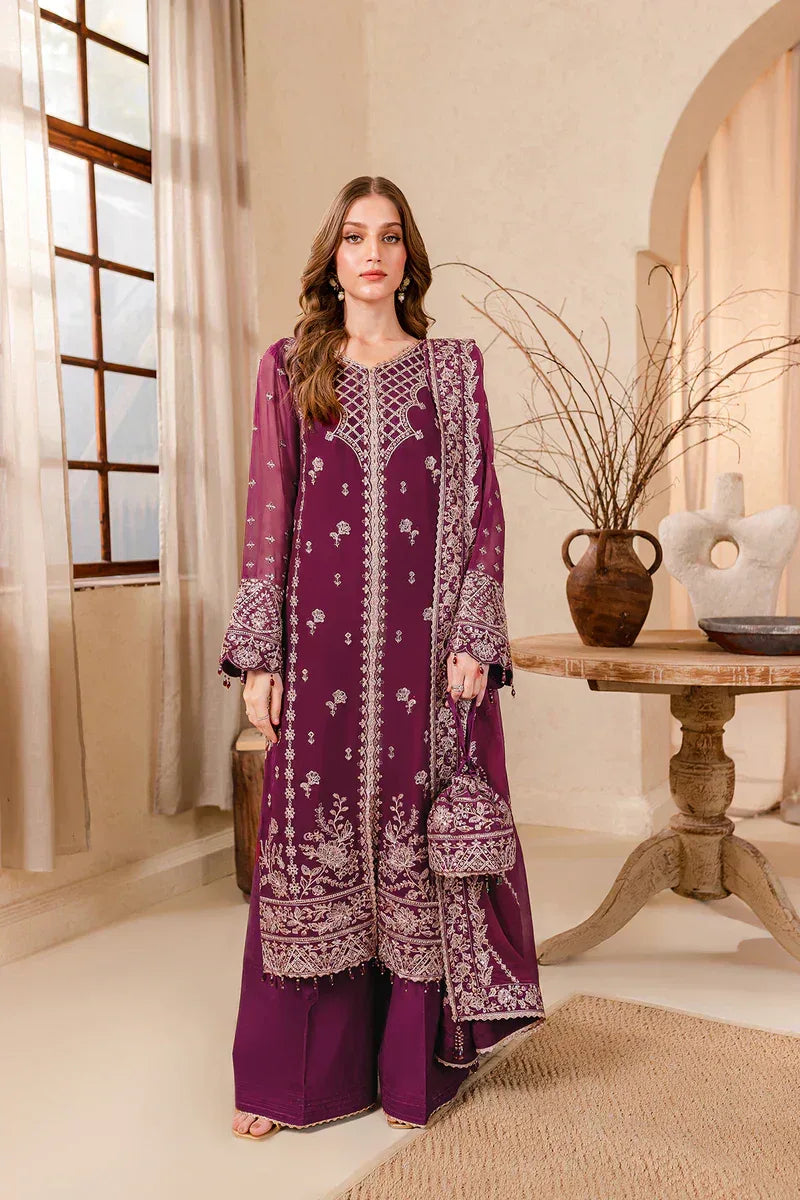 Farasha | Ritizer Festive Formals | Magenta Marvel - Aqsa Fabrics