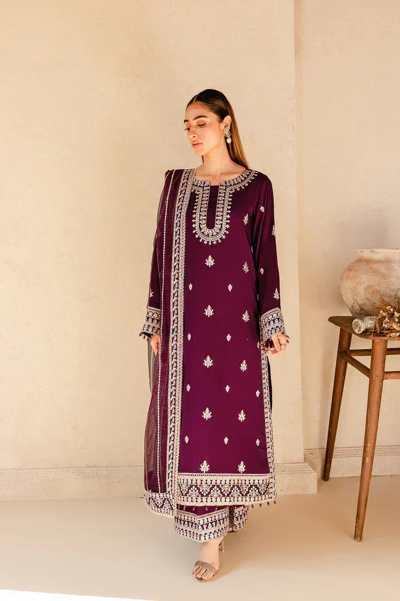 Farasha | Ritizer Festive Formals | Roseate Muse - Aqsa Fabrics