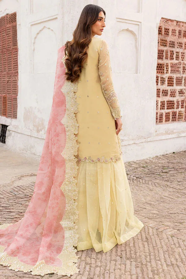 Farasha | Ritzier Wedding Formals |  Marigold Bliss - Aqsa Fabrics