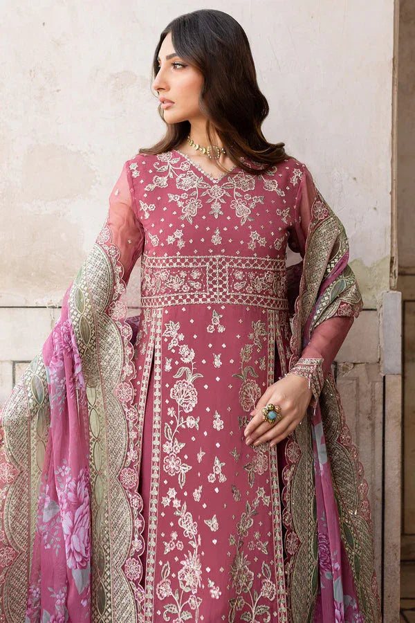 Farasha | Ritzier Wedding Formals |  Regal Rose - Aqsa Fabrics