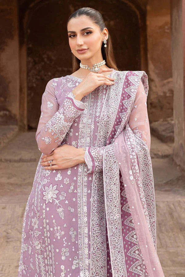 Farasha | Ritzier Wedding Formals |  Pastel Mist - Aqsa Fabrics