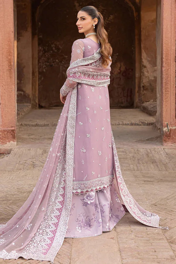Farasha | Ritzier Wedding Formals |  Pastel Mist - Aqsa Fabrics