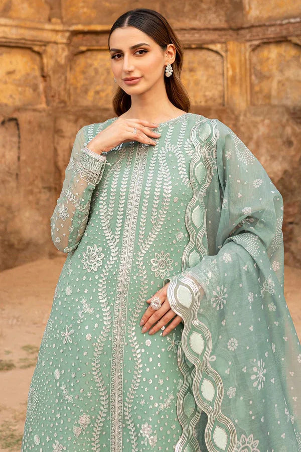 Farasha | Ritzier Wedding Formals | Ocean Light - Aqsa Fabrics