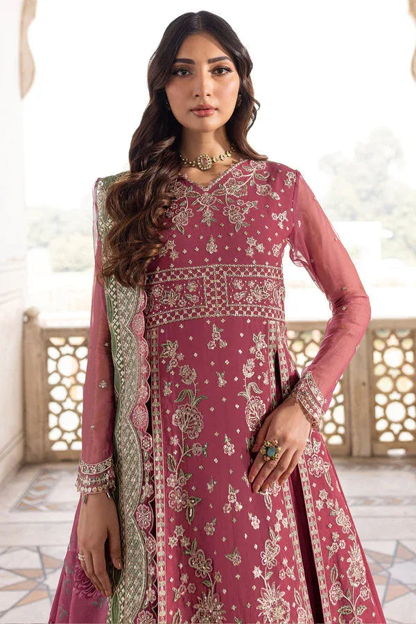 Farasha | Ritzier Wedding Formals |  Regal Rose - Aqsa Fabrics