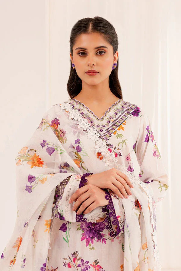 Farasha | Printed Essentials | AURA - Aqsa Fabrics