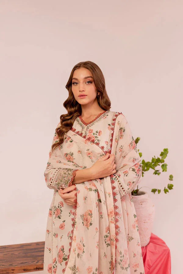 Farasha | Printed Essentials | IVY CHARM - Aqsa Fabrics