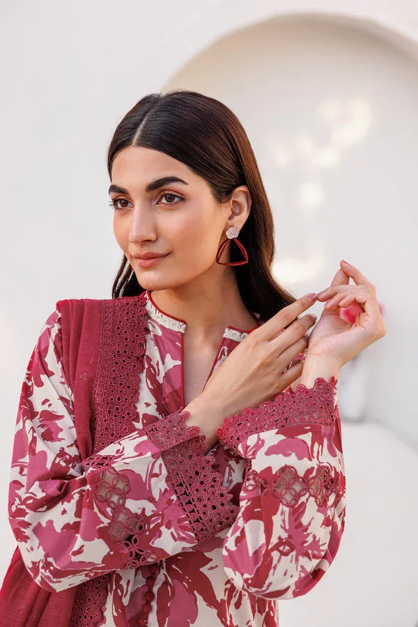 Farasha | Printed Essentials | JASMINE ROSE - Aqsa Fabrics
