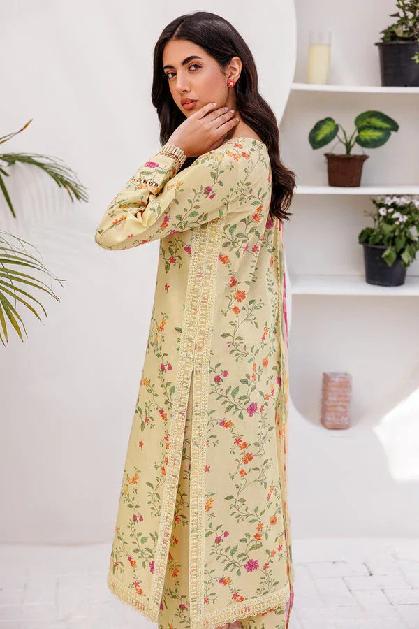 Farasha | Printed Essentials | PASTEL GLEAM - Aqsa Fabrics