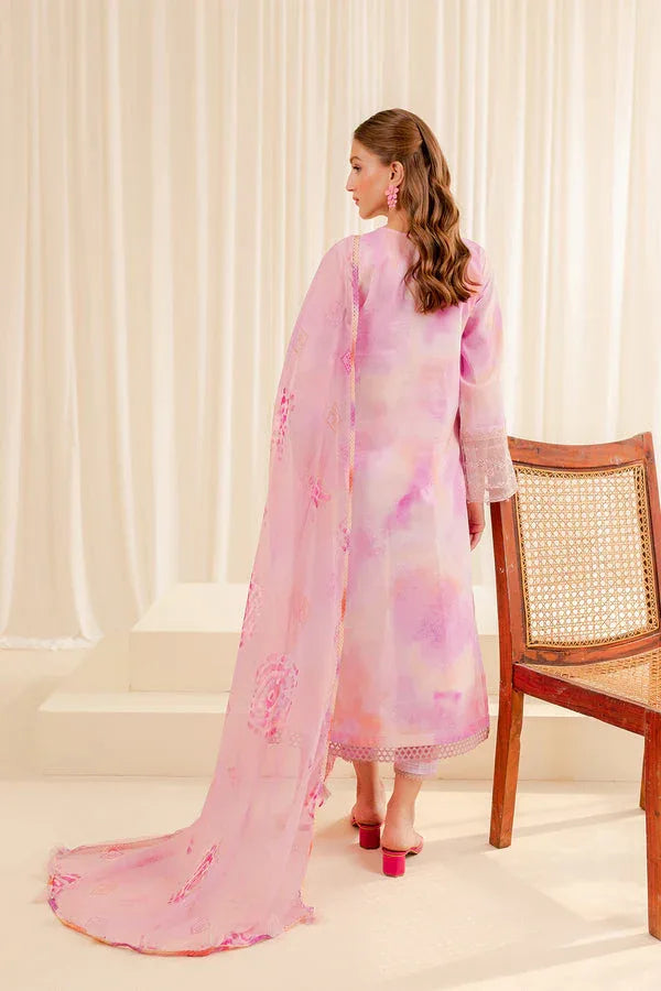 Farasha | Printed Essentials | PEONY - Aqsa Fabrics