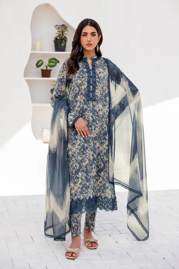 Farasha | Printed Essentials | EMERY - Aqsa Fabrics