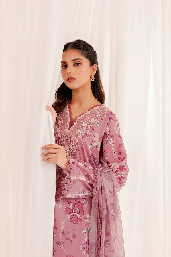Farasha | Printed Essentials | FLORA - Aqsa Fabrics