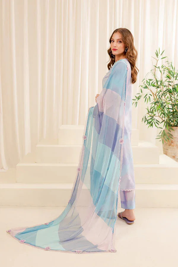 Farasha | Printed Essentials | SNOWY DOVE - Aqsa Fabrics