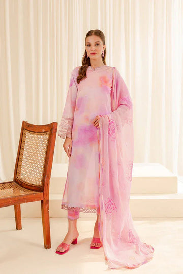 Farasha | Printed Essentials | PEONY - Aqsa Fabrics