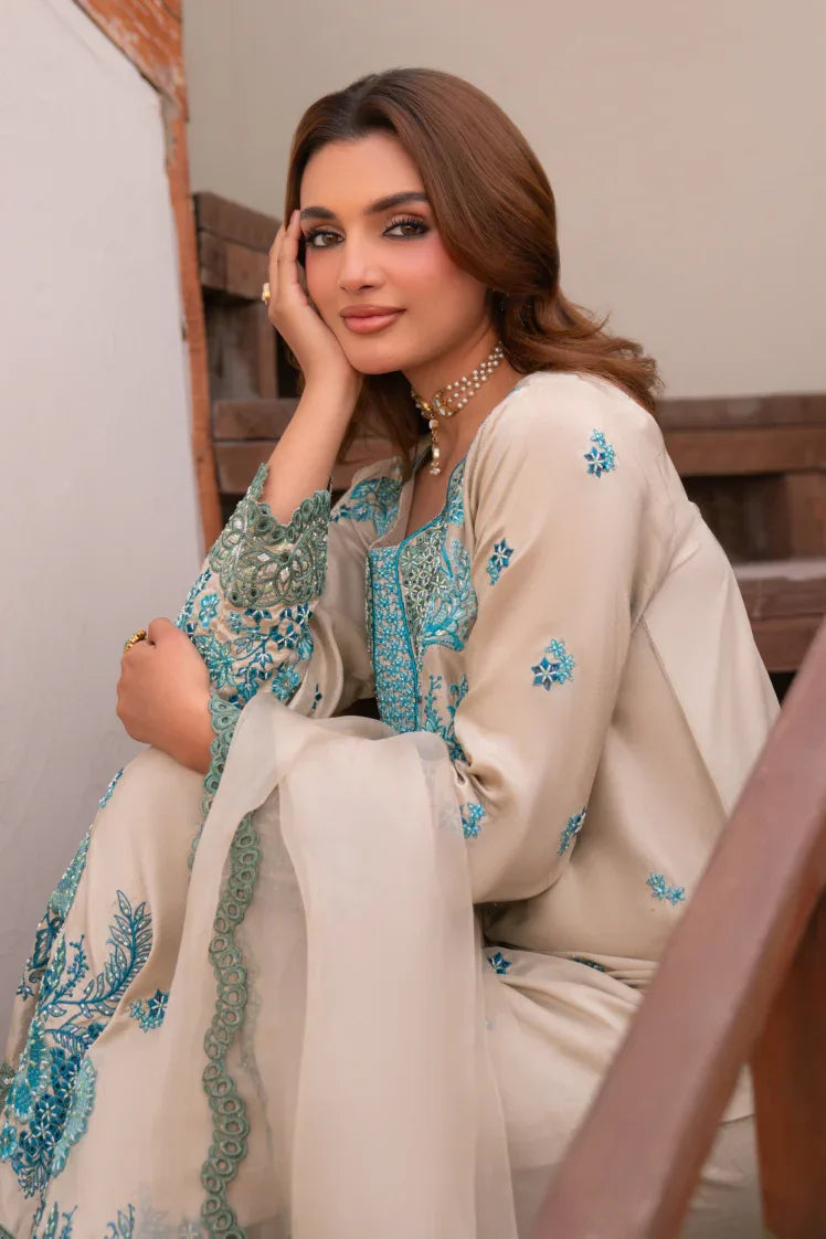 Muntaha | Aangan Eid Edit | Feroza - Aqsa Fabrics