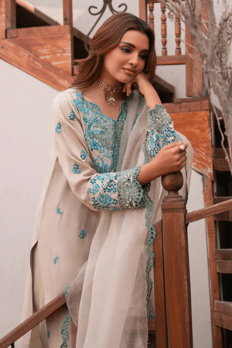 Muntaha | Aangan Eid Edit | Feroza - Aqsa Fabrics