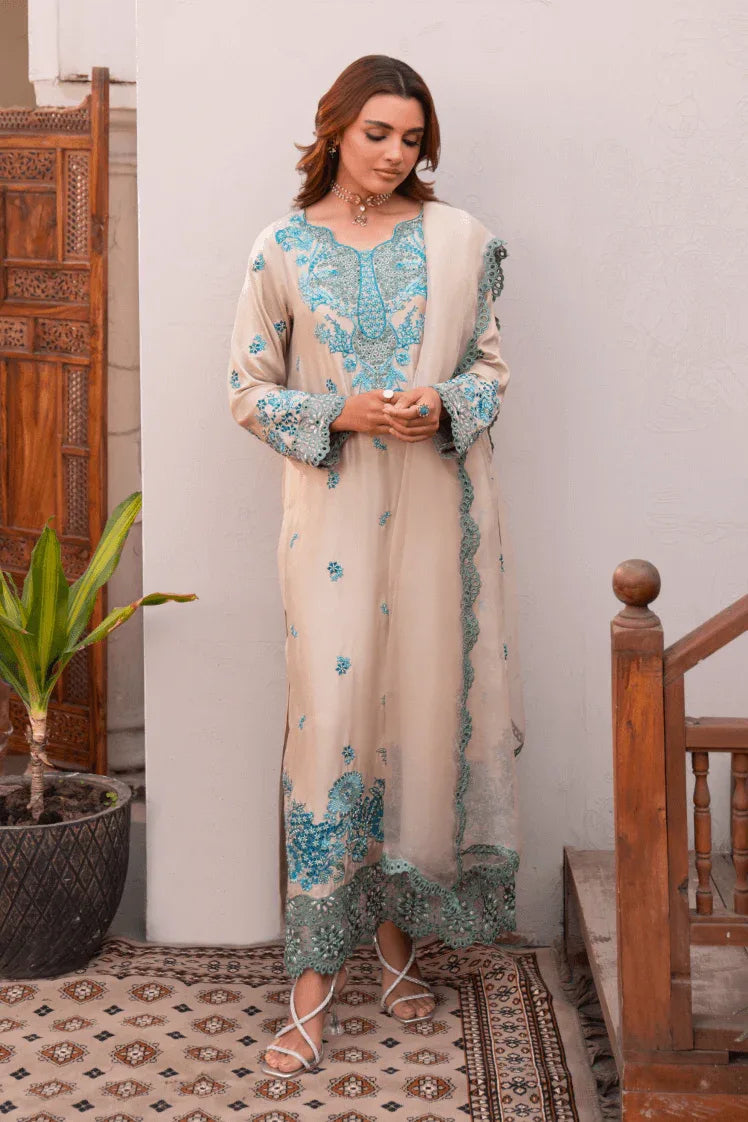 Muntaha | Aangan Eid Edit | Feroza - Aqsa Fabrics