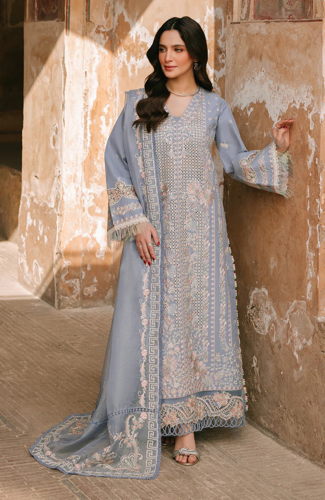 Fiona | Sarang Lawn 25 | Aysel - Aqsa Fabrics