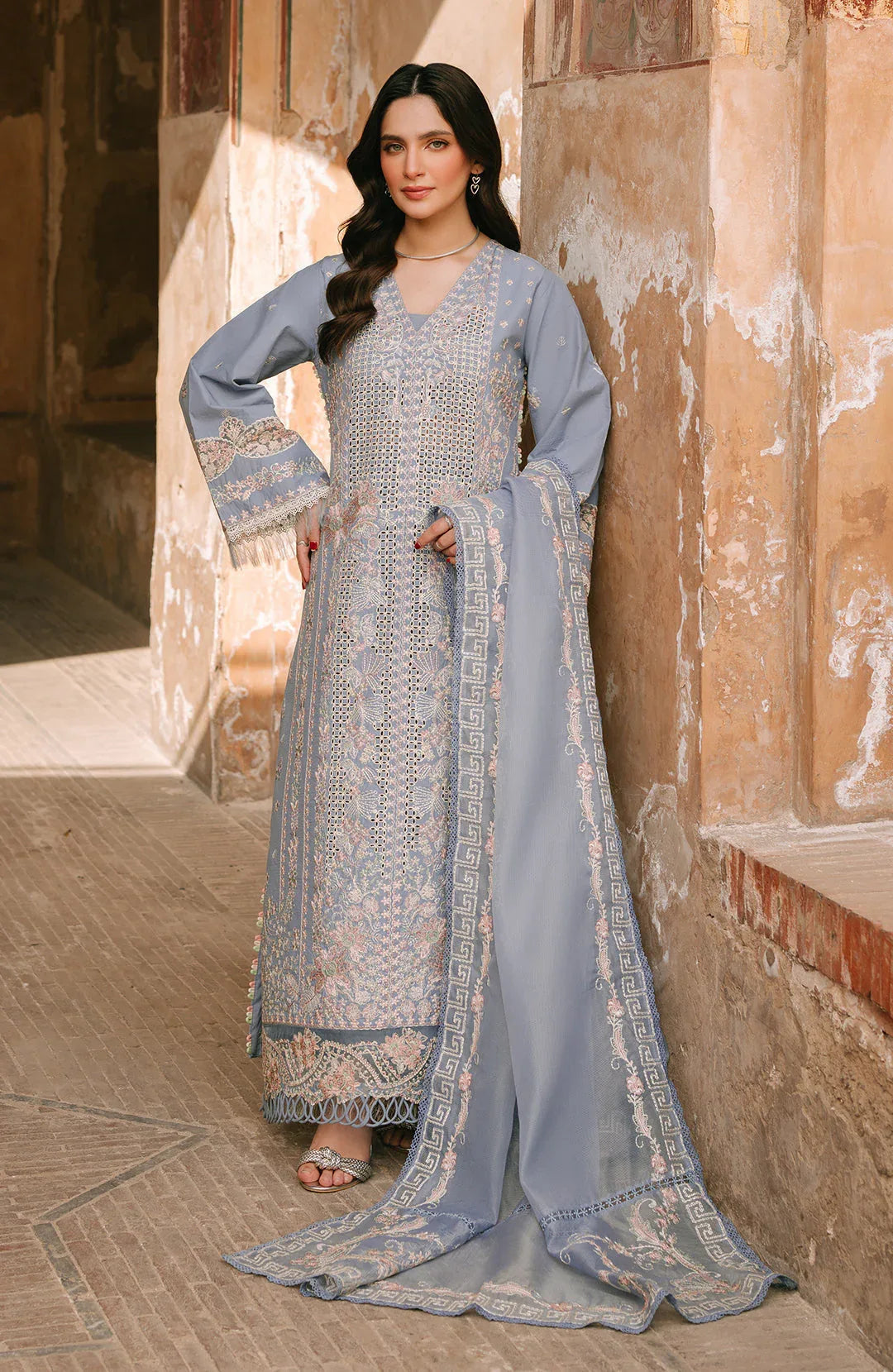 Fiona | Sarang Lawn 25 | Aysel - Aqsa Fabrics