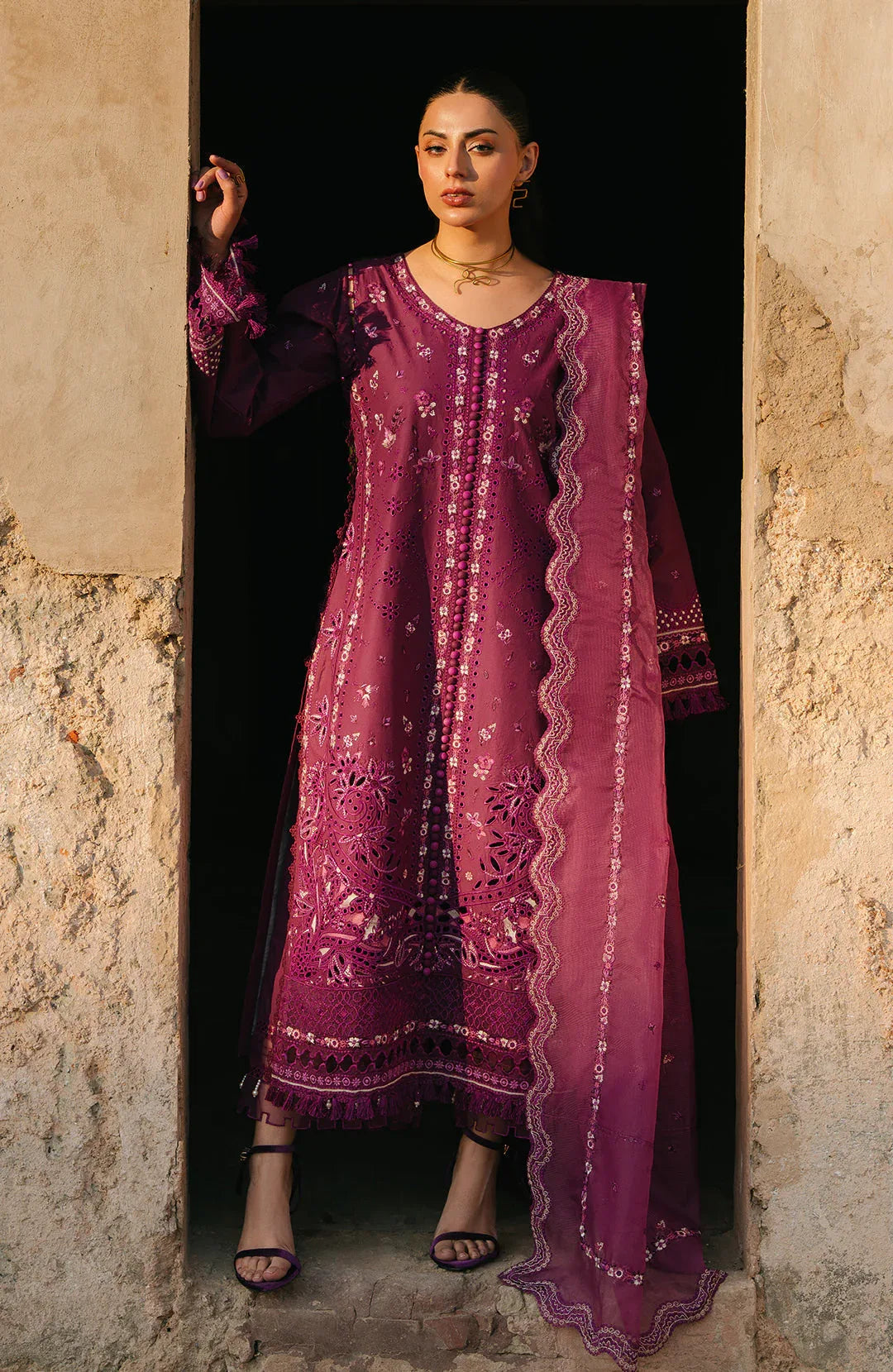 Fiona | Sarang Lawn 25 | Feride - Aqsa Fabrics