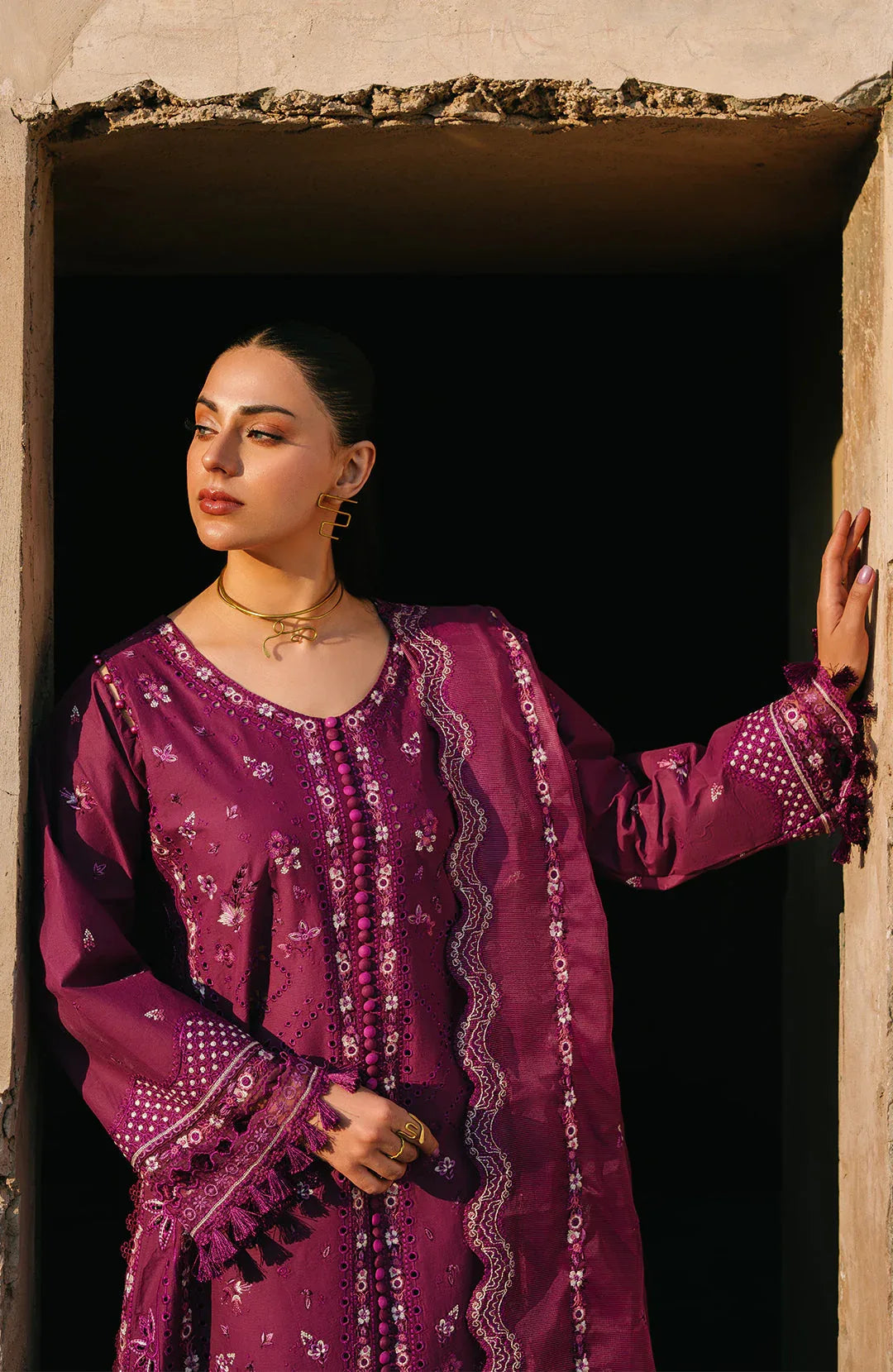 Fiona | Sarang Lawn 25 | Feride - Aqsa Fabrics