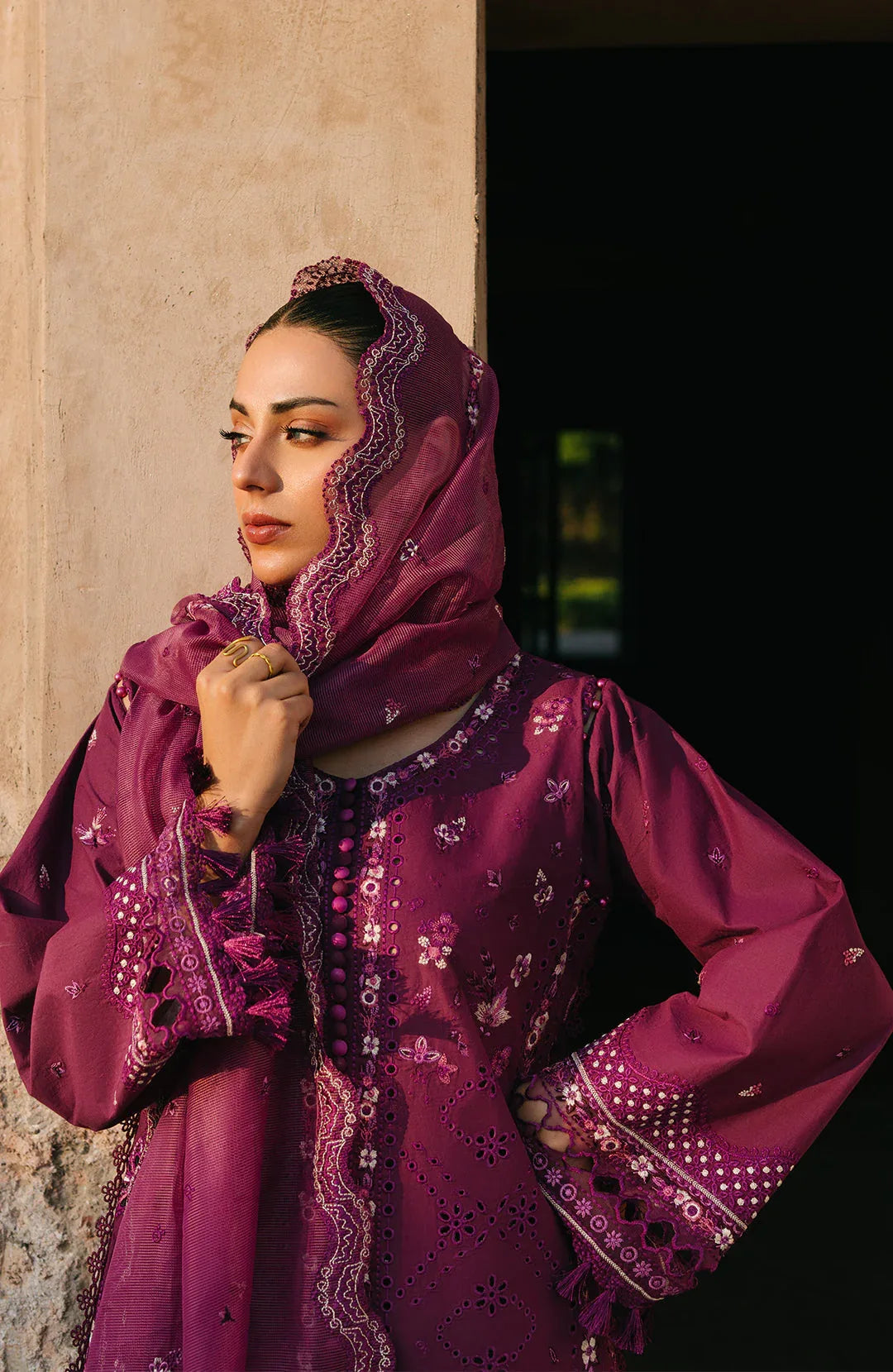 Fiona | Sarang Lawn 25 | Feride - Aqsa Fabrics