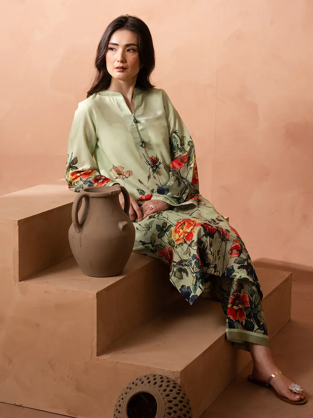IZEL | Sunset street Pret |  FLAIR - Aqsa Fabrics