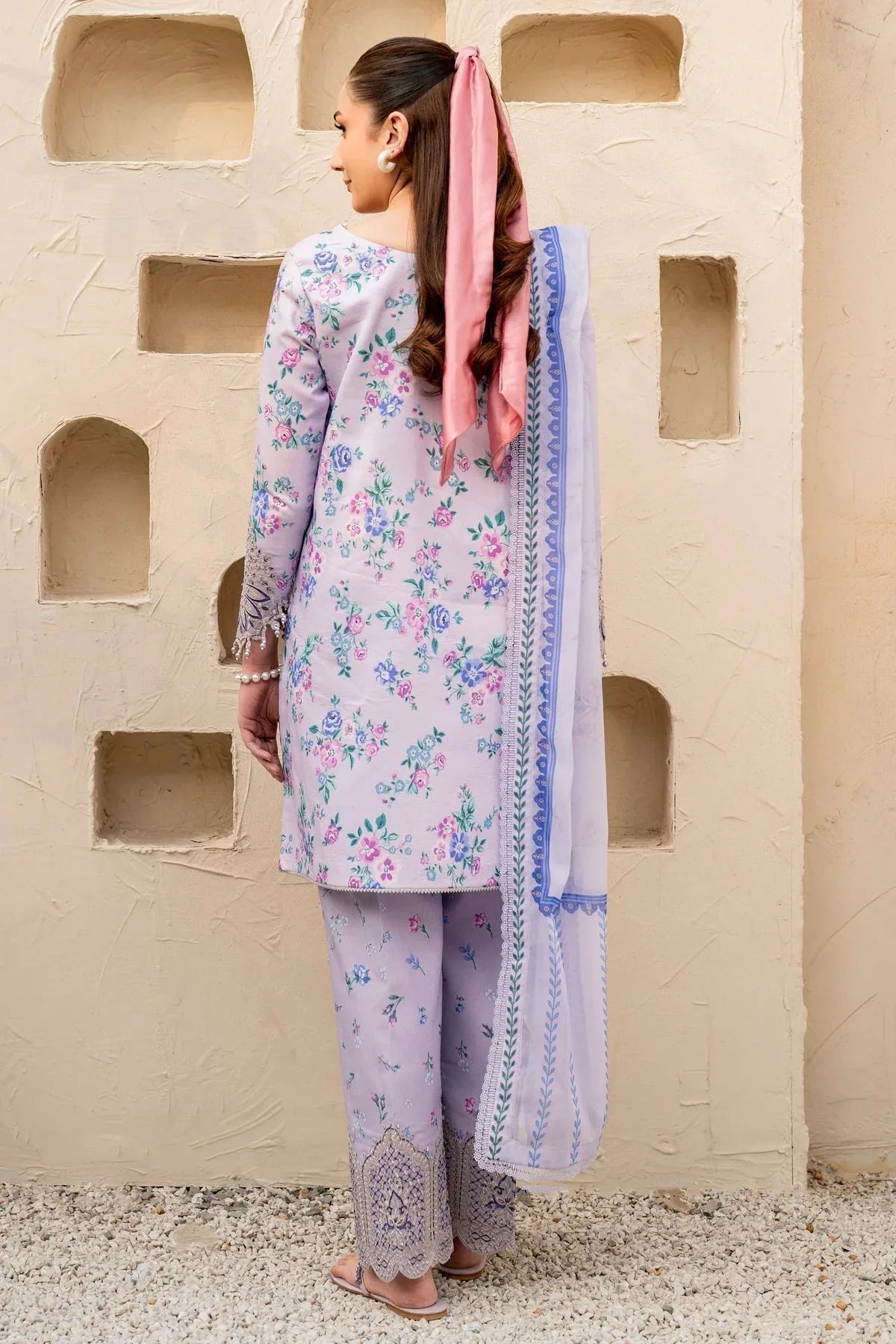 Alizeh | Levana Lawn | Flake - Aqsa Fabrics