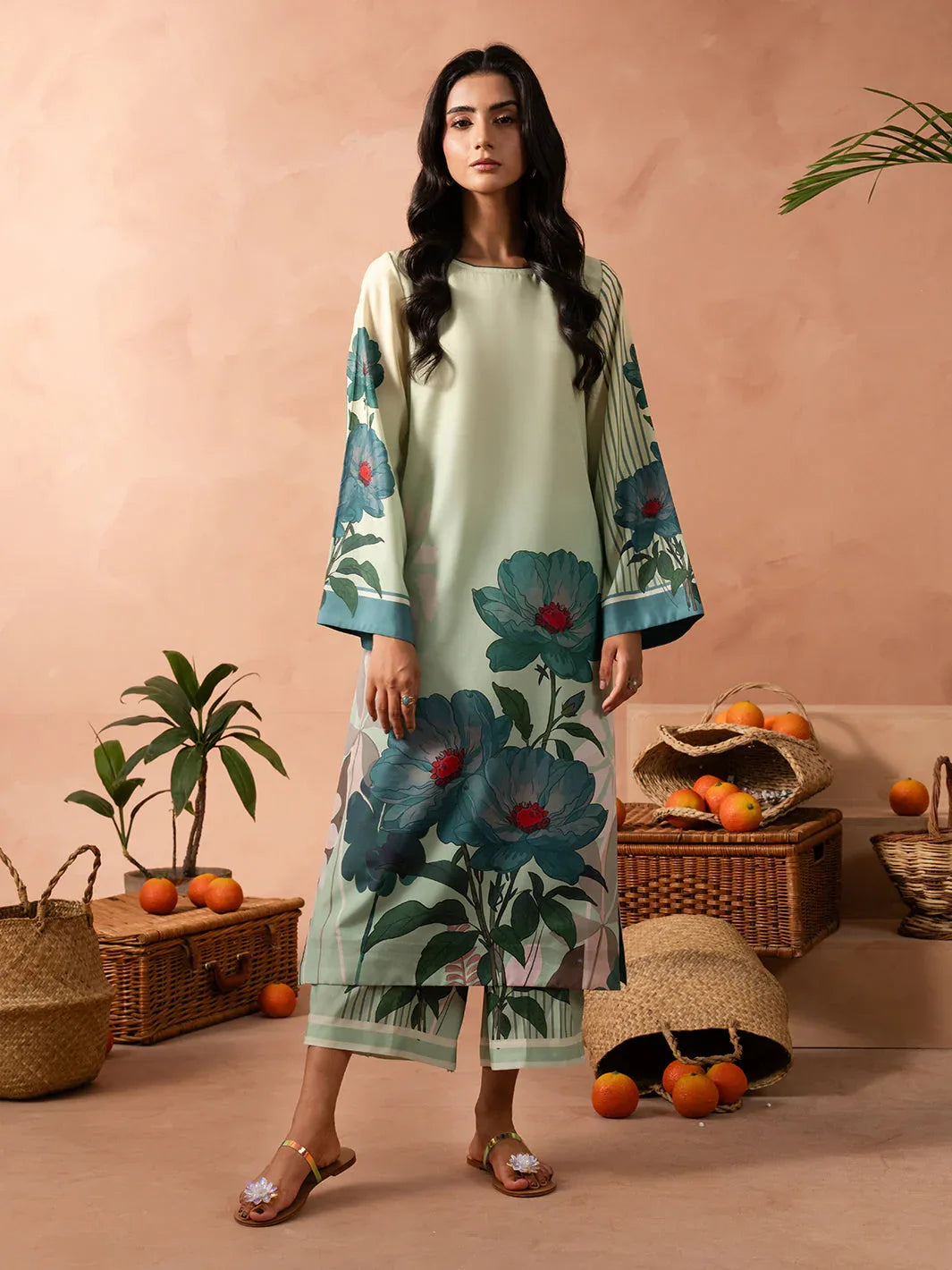 IZEL | Sunset street Pret | FLICKER - Aqsa Fabrics