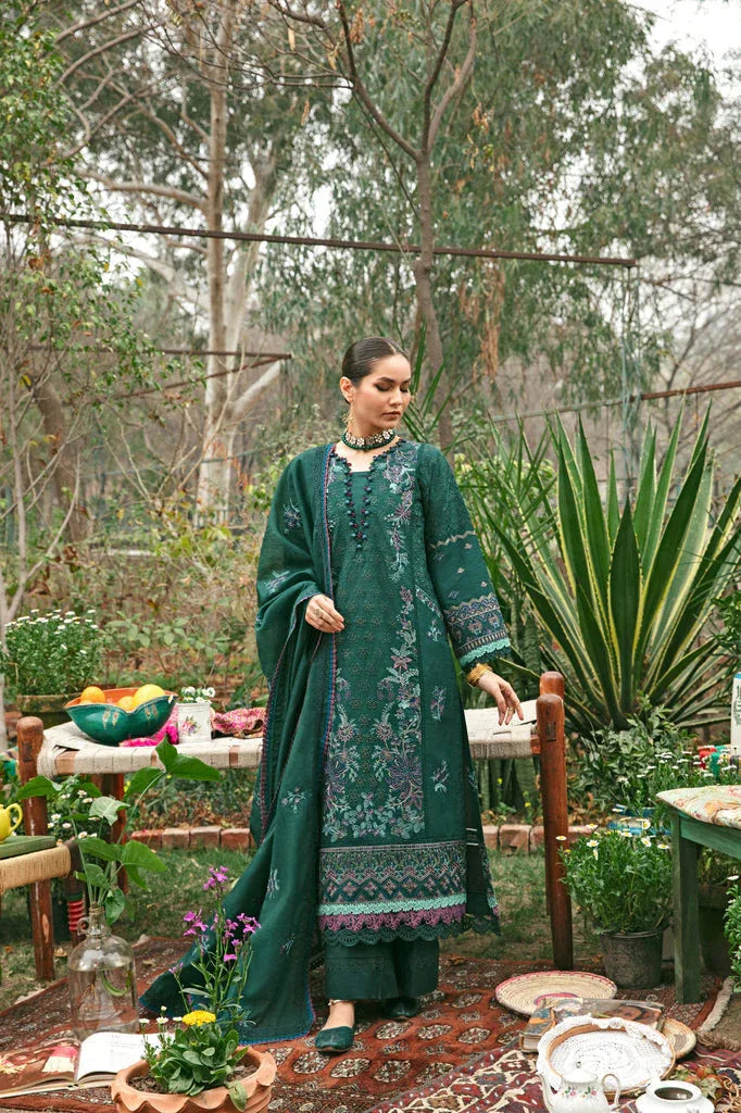 Florent | Luxury Lawn 24 | FFL-7A - Aqsa Fabrics