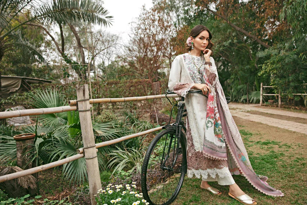 Florent | Luxury Lawn 24 | FFL-2A - Aqsa Fabrics