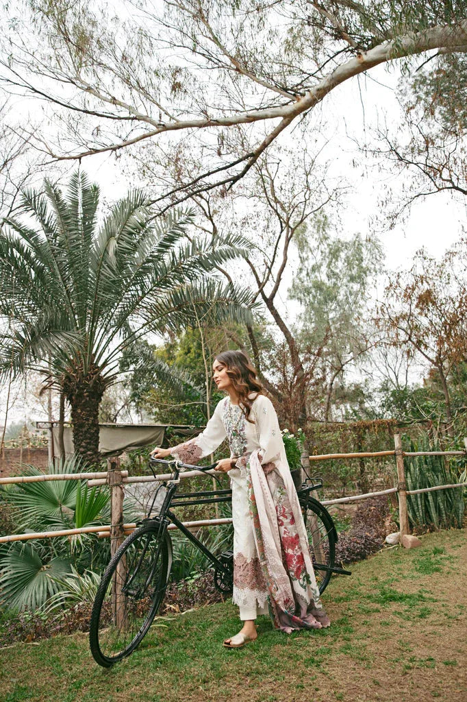 Florent | Luxury Lawn 24 | FFL-2A - Aqsa Fabrics