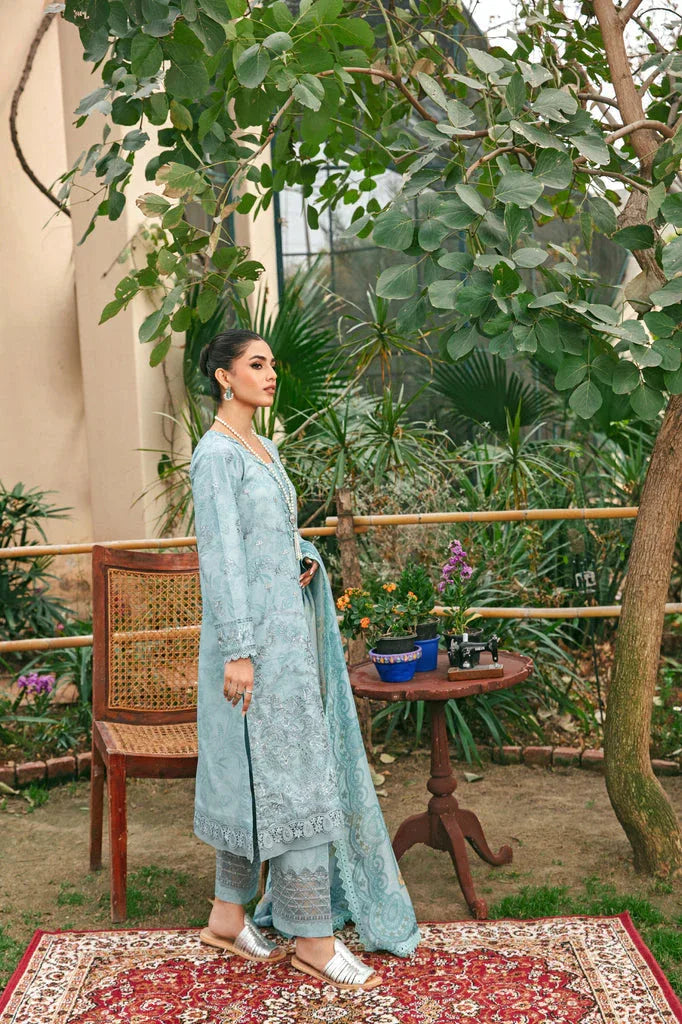 Florent | Luxury Lawn 24 | FFL-8B - Aqsa Fabrics