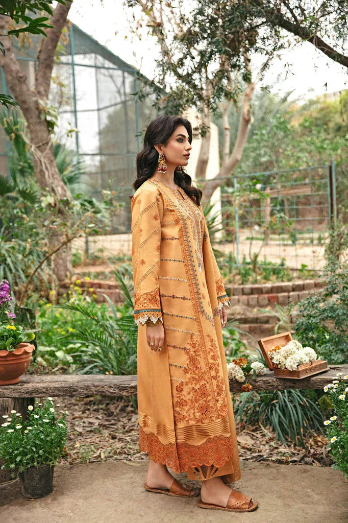 Florent | Luxury Lawn 24 | FFL-4A - Aqsa Fabrics