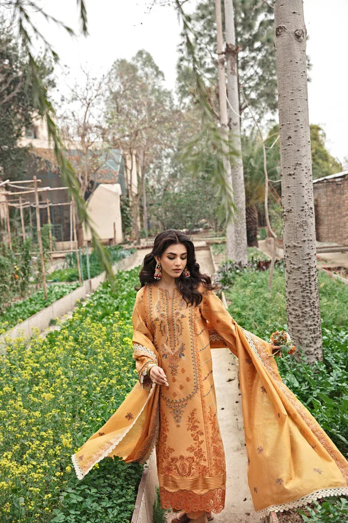 Florent | Luxury Lawn 24 | FFL-4A - Aqsa Fabrics