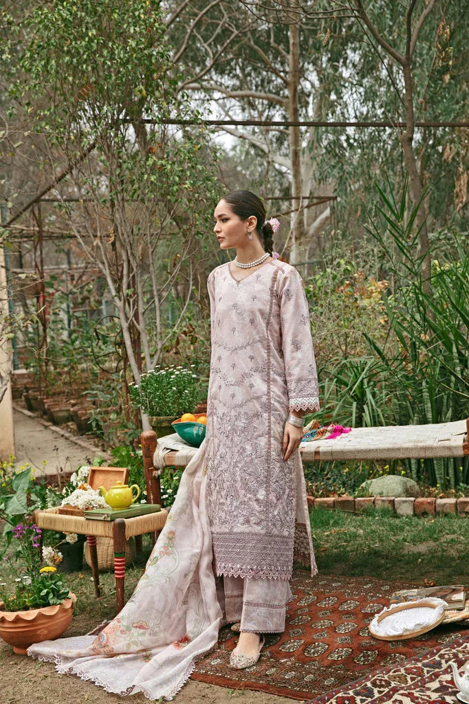 Florent | Luxury Lawn 24 | FFL-8A - Aqsa Fabrics
