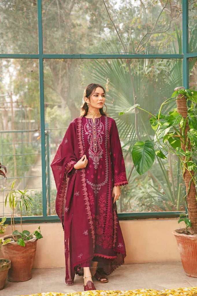 Florent | Luxury Lawn 24 | FFL-4B - Aqsa Fabrics