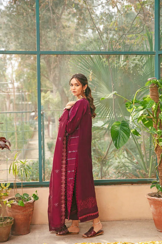 Florent | Luxury Lawn 24 | FFL-4B - Aqsa Fabrics