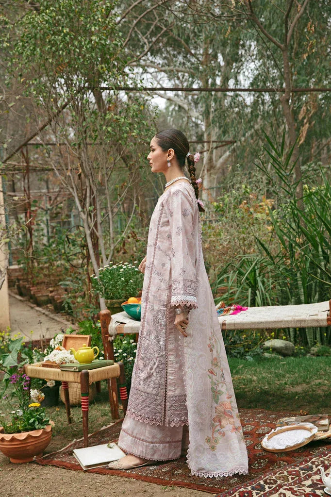 Florent | Luxury Lawn 24 | FFL-8A - Aqsa Fabrics