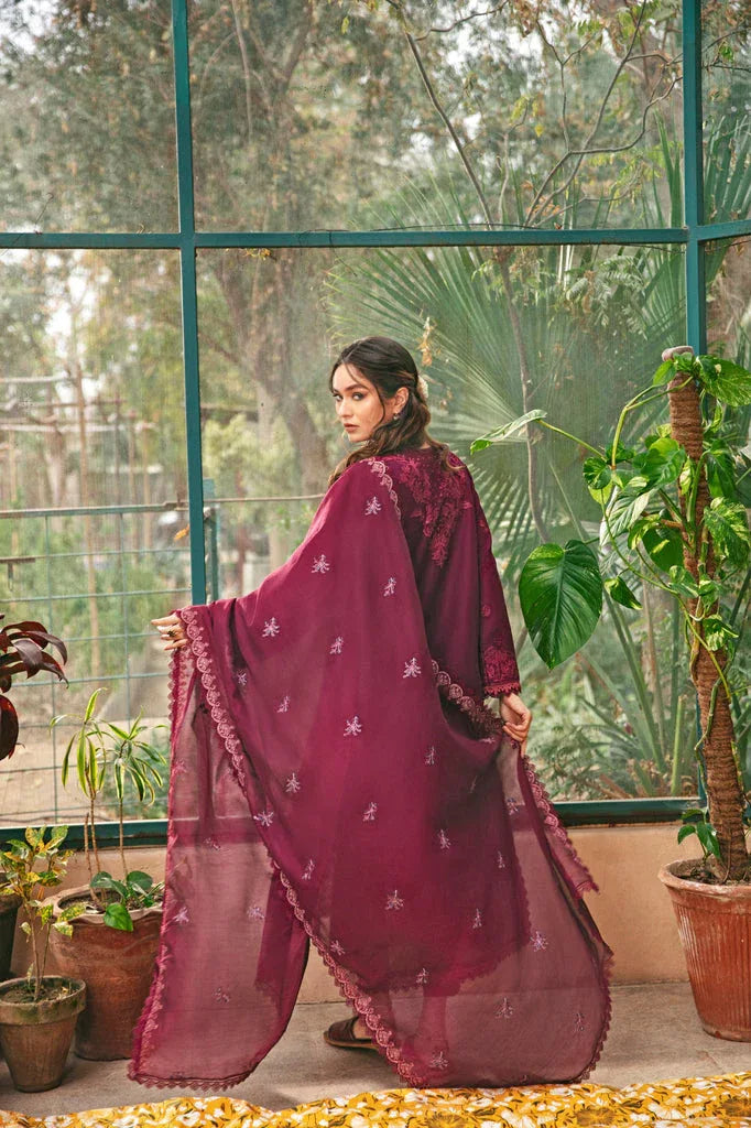 Florent | Luxury Lawn 24 | FFL-4B - Aqsa Fabrics