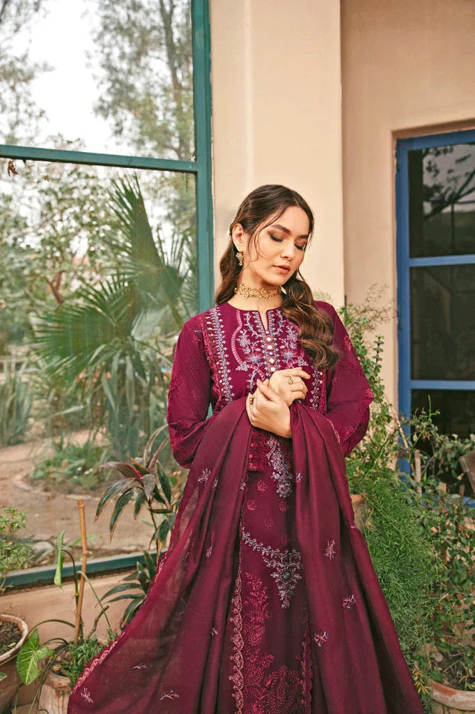 Florent | Luxury Lawn 24 | FFL-4B - Aqsa Fabrics