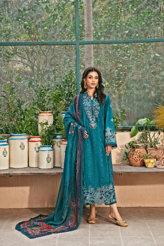 Florent | Luxury Lawn 24 | FFL-2B - Aqsa Fabrics