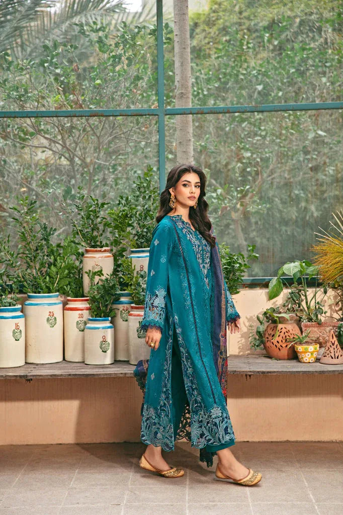 Florent | Luxury Lawn 24 | FFL-2B - Aqsa Fabrics