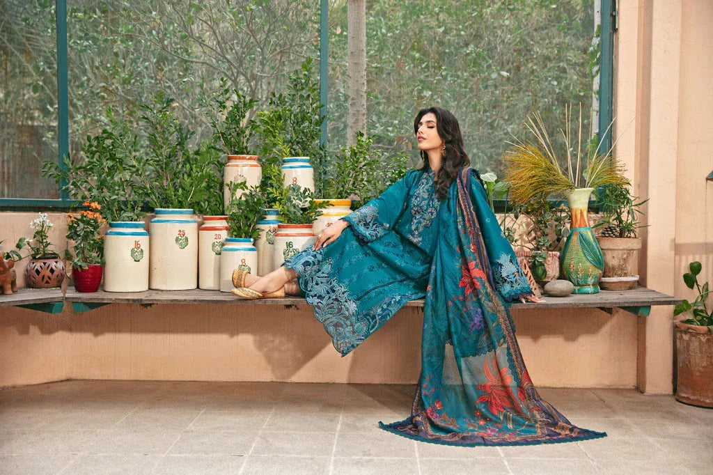 Florent | Luxury Lawn 24 | FFL-2B - Aqsa Fabrics