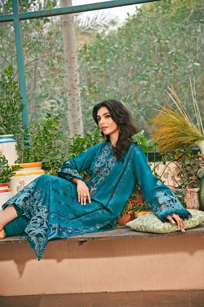 Florent | Luxury Lawn 24 | FFL-2B - Aqsa Fabrics