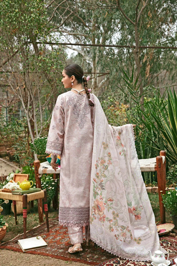 Florent | Luxury Lawn 24 | FFL-8A - Aqsa Fabrics