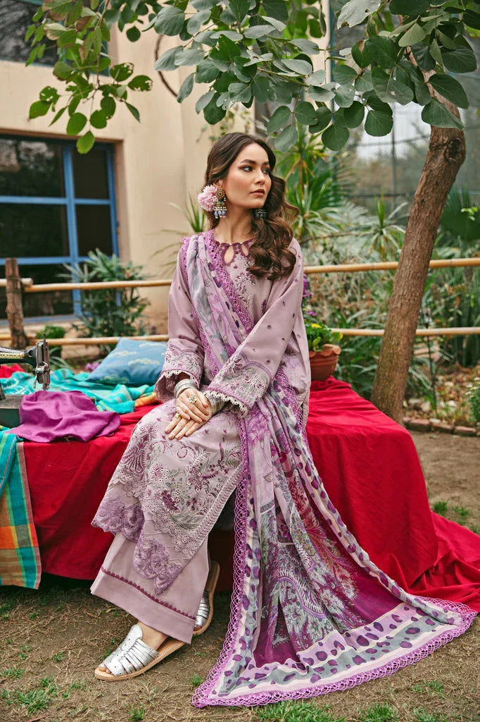 Florent | Luxury Lawn 24 | FFL-1A - Aqsa Fabrics
