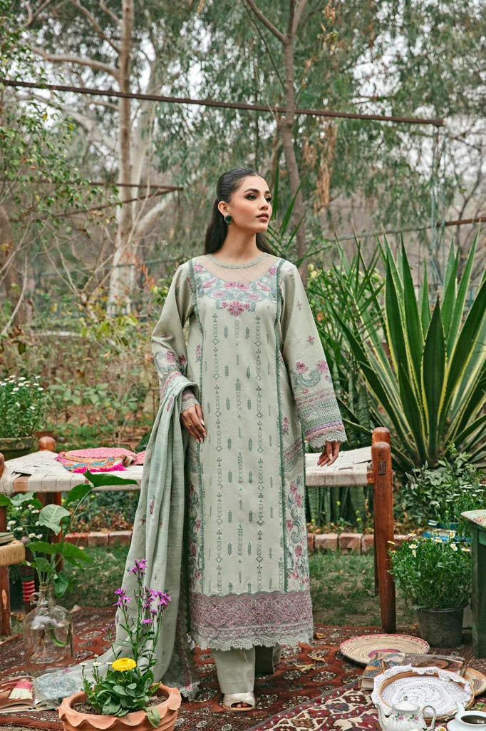 Florent | Luxury Lawn 24 | FFL-3B - Aqsa Fabrics