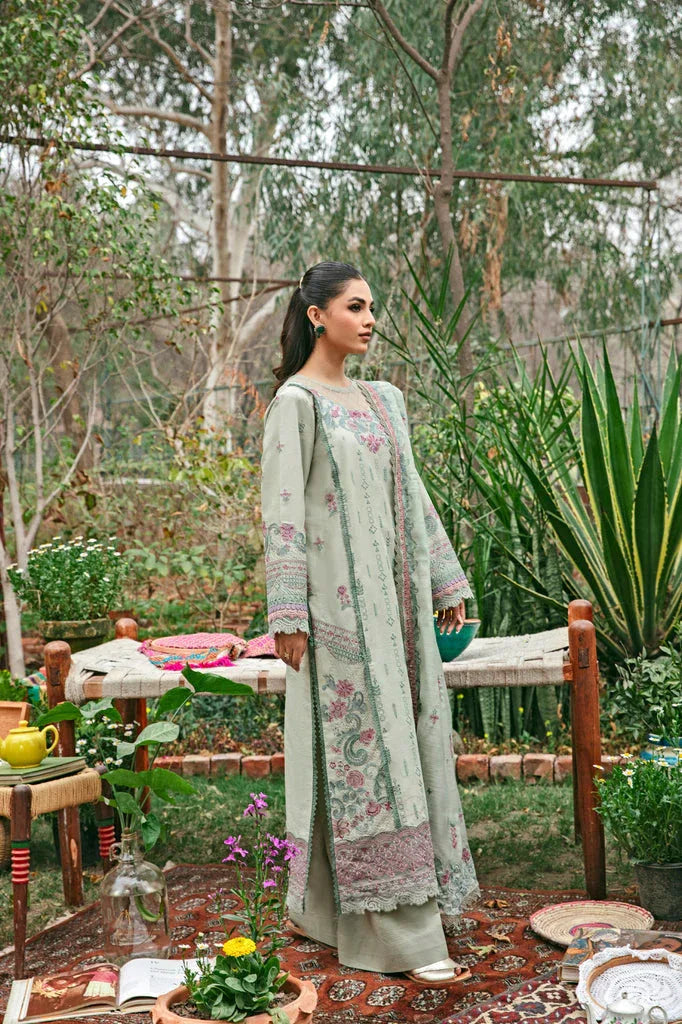 Florent | Luxury Lawn 24 | FFL-3B - Aqsa Fabrics