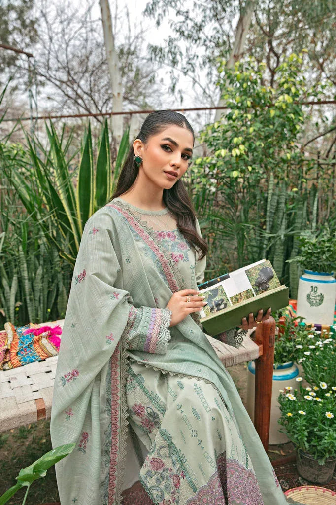 Florent | Luxury Lawn 24 | FFL-3B - Aqsa Fabrics