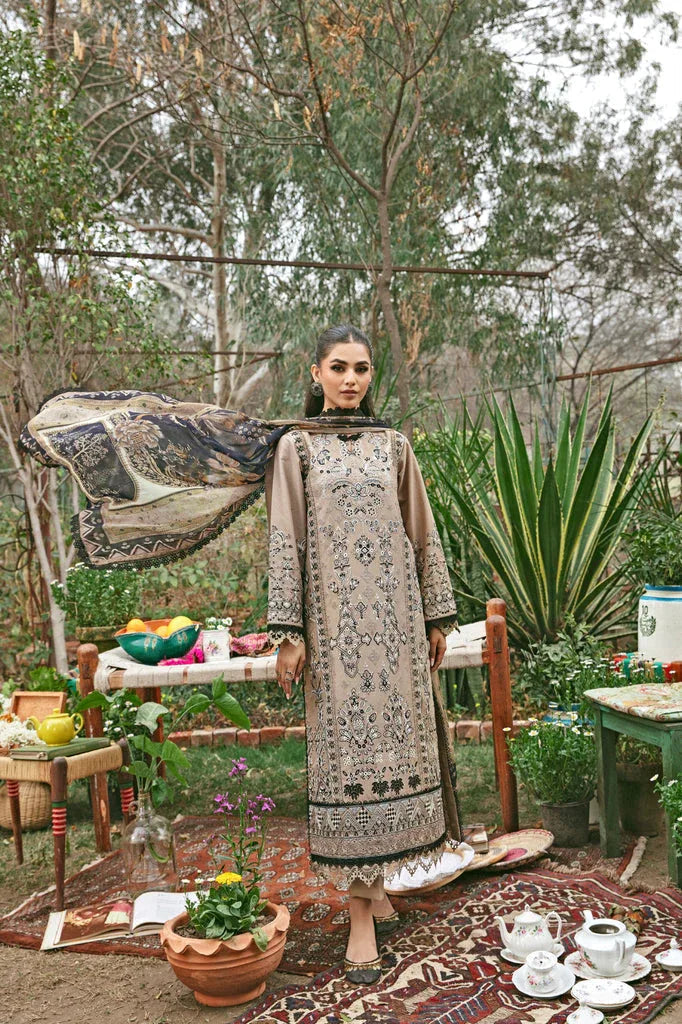 Florent | Luxury Lawn 24 | FFL-5B - Aqsa Fabrics